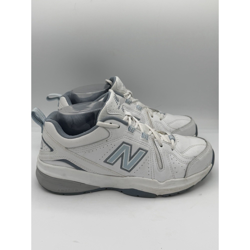 New Balance Women's 608 V5 White Casual Comfort Cross Trainer Shoes Size 8